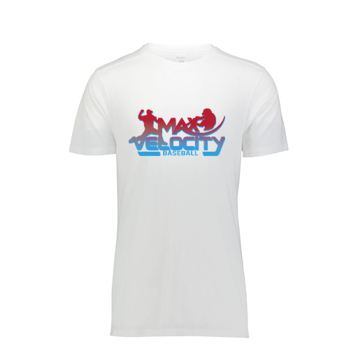 [FTSCUBWH-YS-LOGO1] Decker Youth Tri-Blend T-Shirt - Short Sleeve (Youth S, White)
