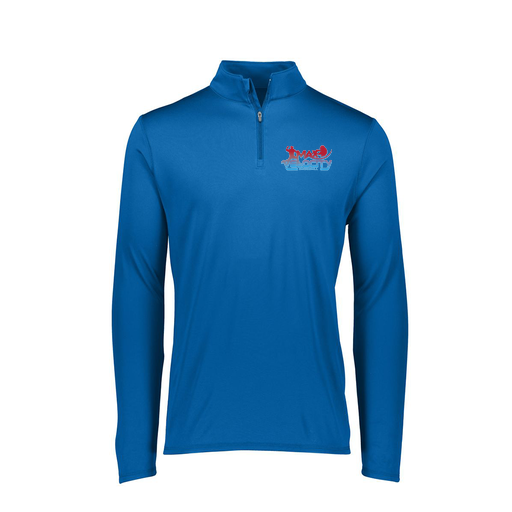 [FTLQFLRY-FAXS-LOGO1] Decker Women's Flex-Lite 1/4 Zip Shirt (Female Adult XS, Royal)