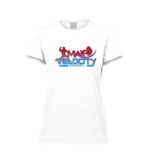 [FTSCUBWH-FAXS-LOGO1] Decker Women's Tri-Blend T-Shirt - Short Sleeve (Female Adult XS, White)