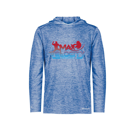 [FOLHCGRY-YS-LOGO1] Decker Youth Charge Hoodie (Youth S, Royal)